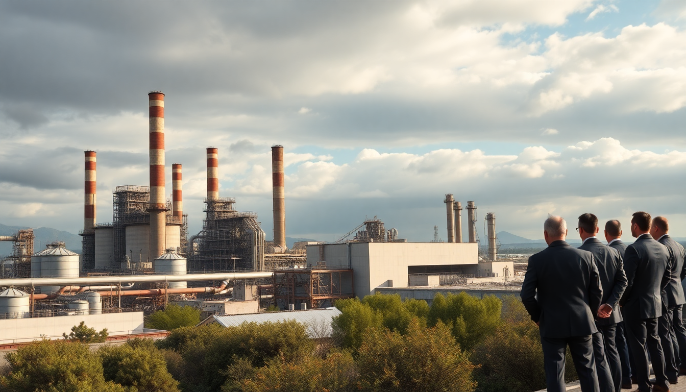 nuova intesa sulla decarbonizzazione degli impianti ex ilva python 1755018343