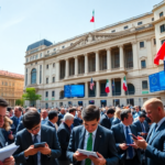 piazza affari guadagna terreno focus su powell e tassi di interesse python 1755911134