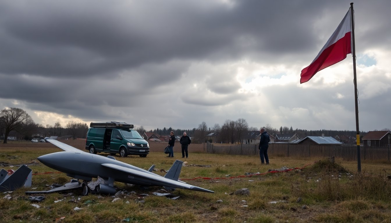 Droni russi abbattuti in Polonia: le ripercussioni sul mercato europeo