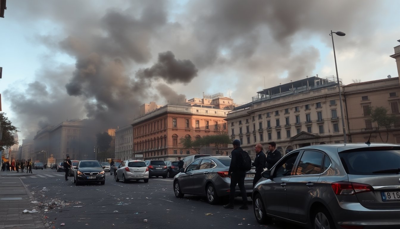Esplosione in centro città: cosa è successo e perché
