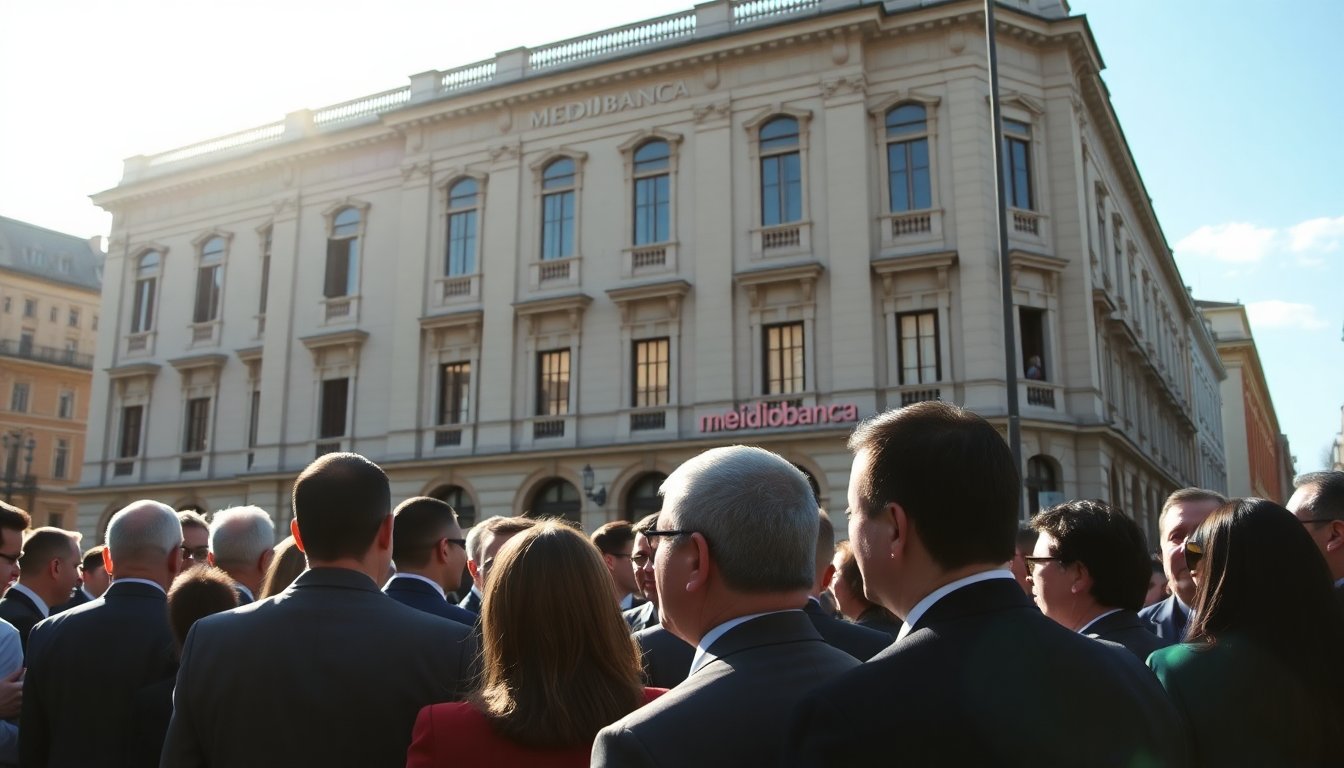 La scalata di Mps su Mediobanca: un cambiamento epocale nel settore bancario