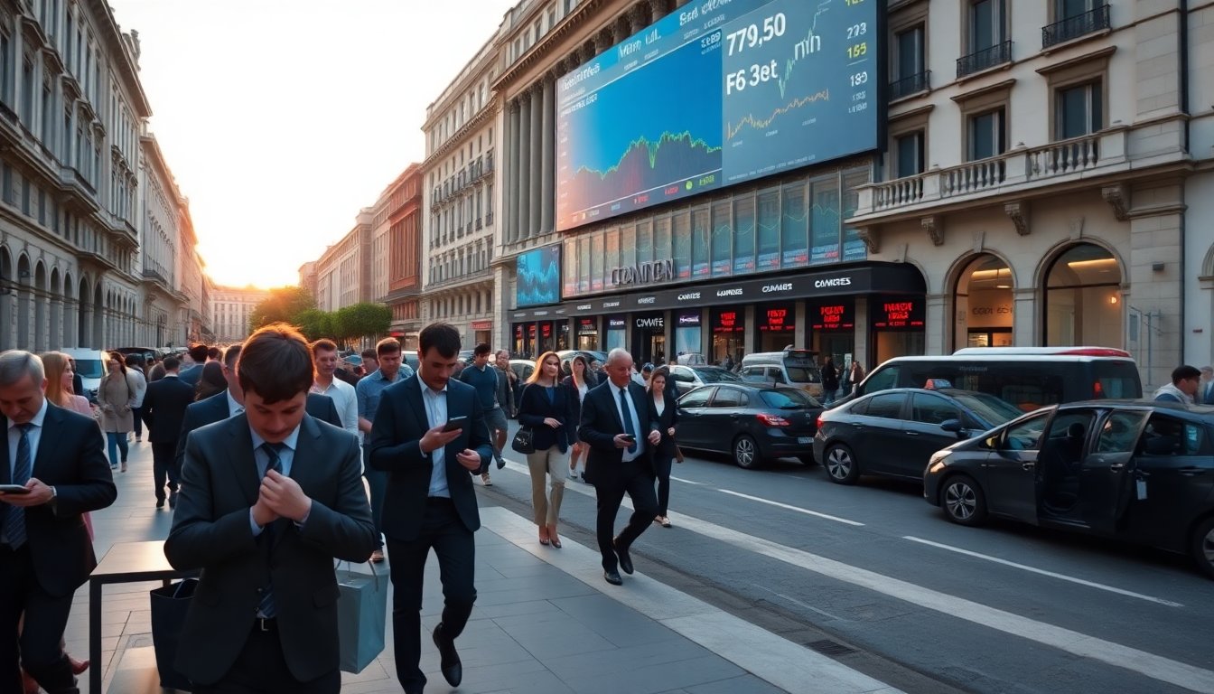 Piazza Affari si rafforza grazie al settore bancario