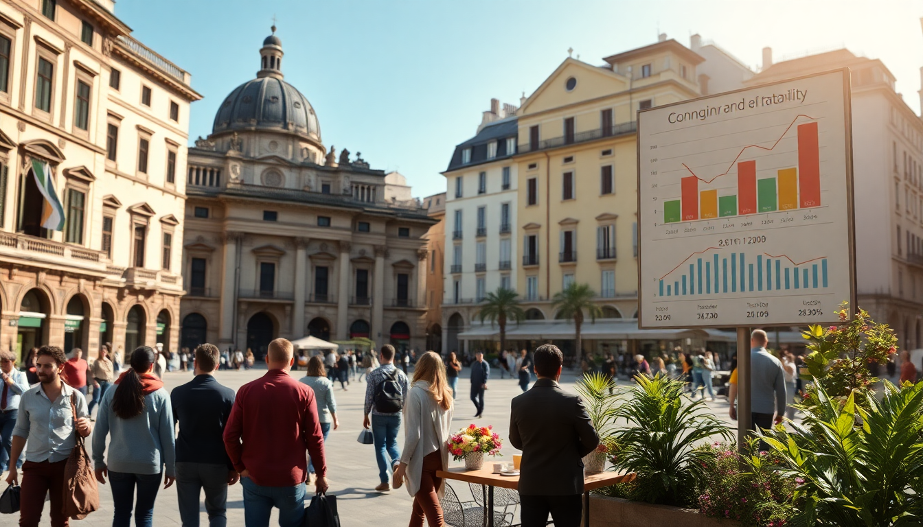 Previsioni ottimistiche per la finanza pubblica italiana