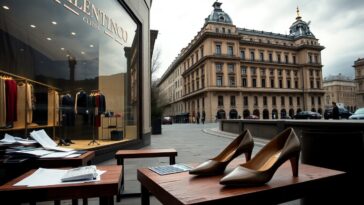 valentino chiede supporto finanziario alle banche dopo il crollo delle vendite python 1758902343