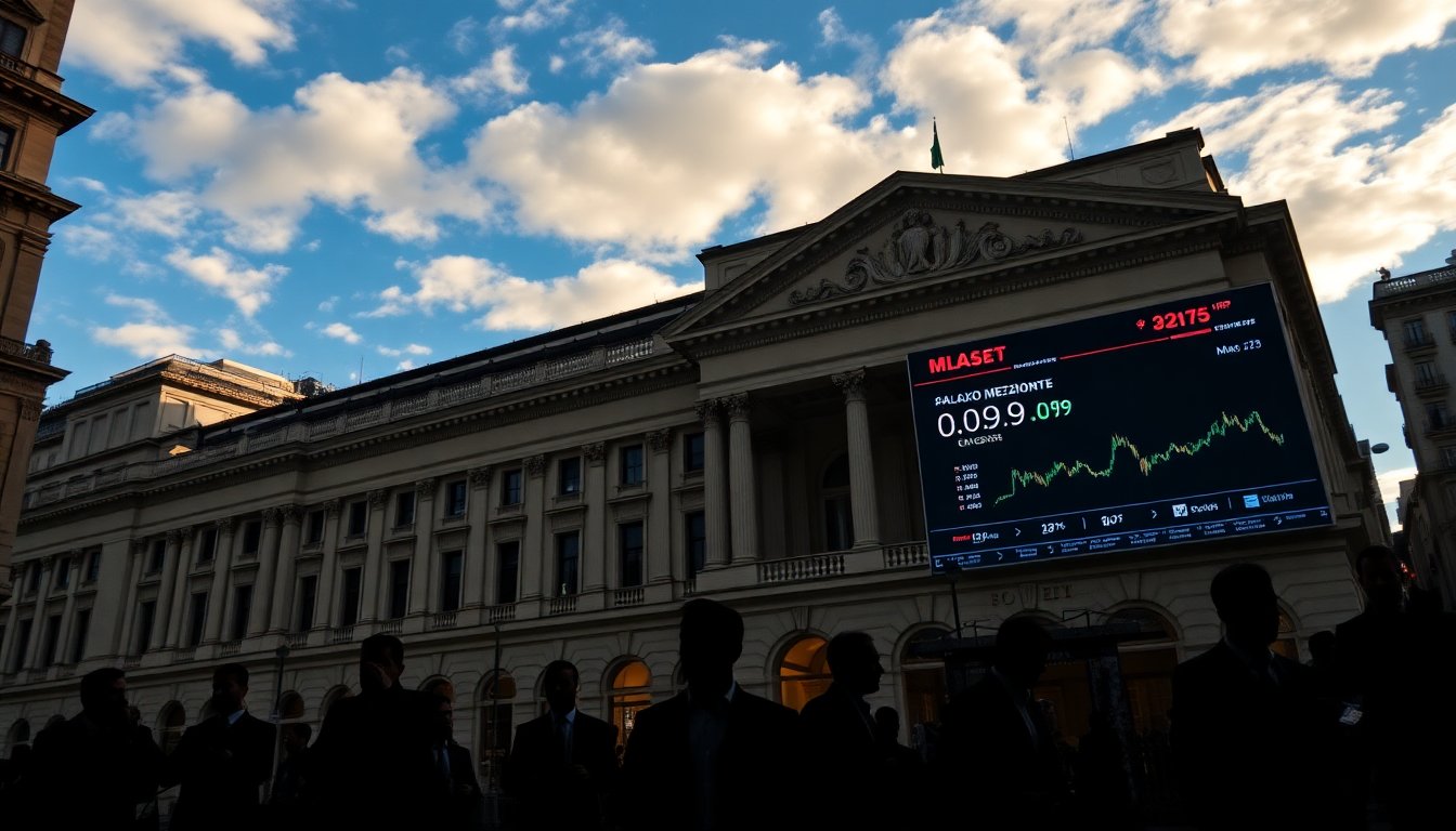 Milano chiude in ribasso: attenzione ai tassi d’interesse e agli incontri internazionali