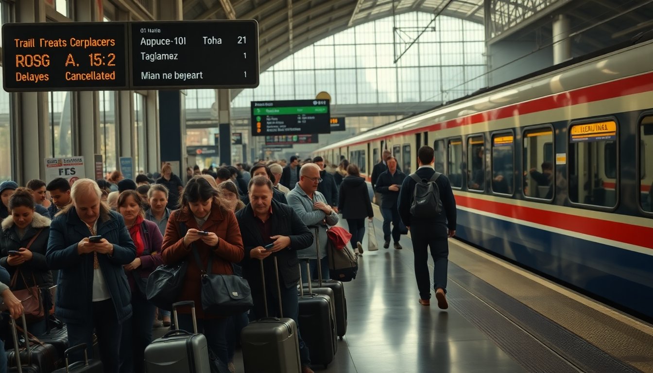 Problemi di Mobilità il 13 Ottobre a Napoli e Roma: Cosa Sapere