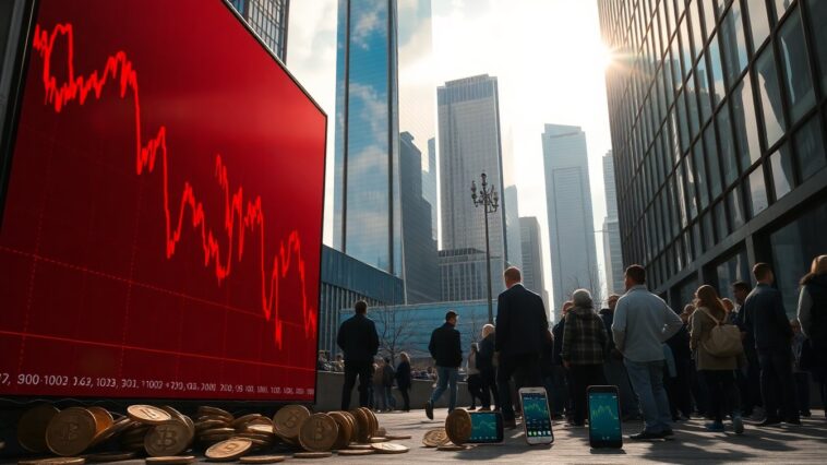 criptovalute perdite oltre mille miliardi di dollari in sole sei settimane 1763530935