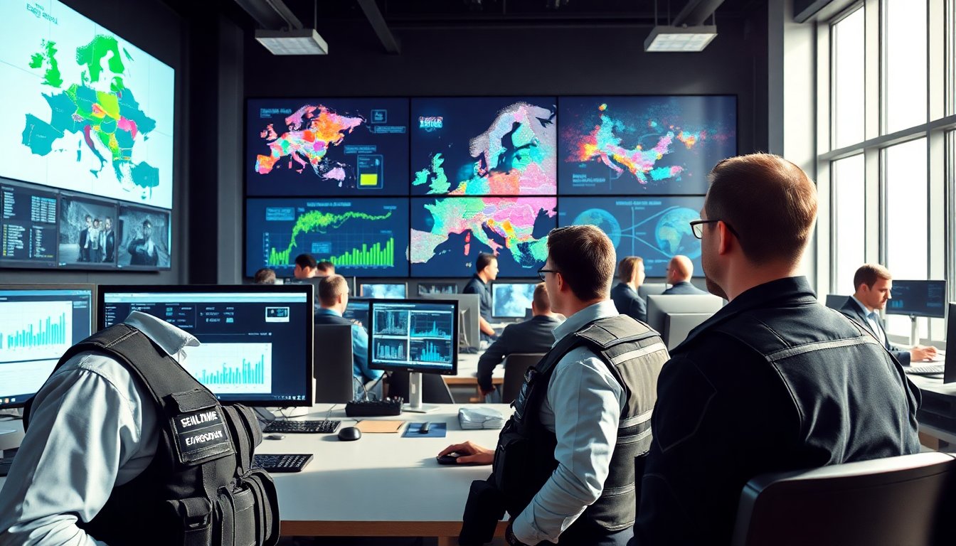 Europol Lancia Operazioni per Combattere la Pirateria Digitale in Europa