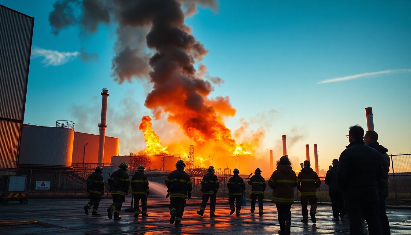 incendio in unindustria chimica a milano provoca evacuazioni e allerta massima 1762349736