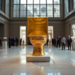 maurizio cattelan e il wc doro allasta di sothebys 1762760092