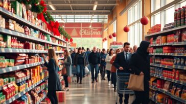 aumento dei furti nei supermercati cosa succede durante il periodo natalizio 1765424290