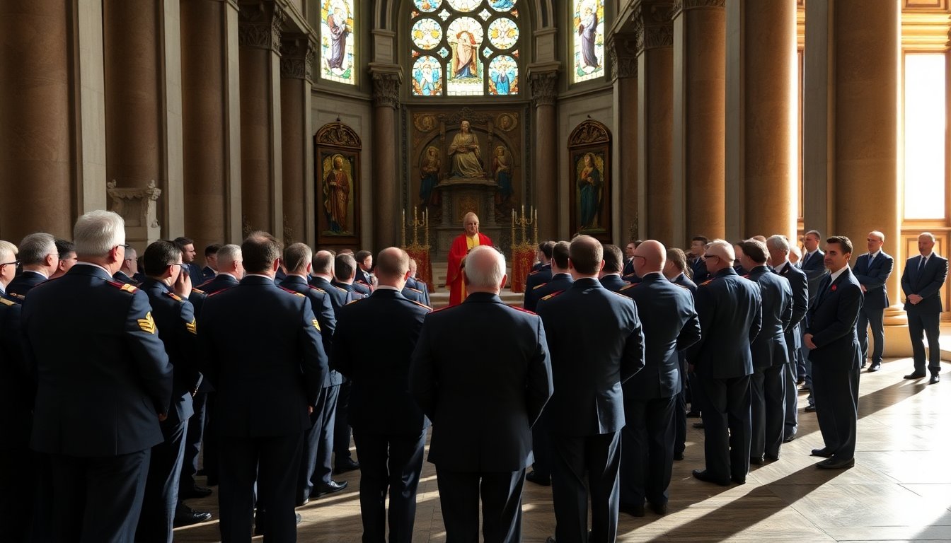 Celebrazione del Natale della Guardia di Finanza a Messina con l’Arcivescovo Accolla: Un Evento da Non Perdere