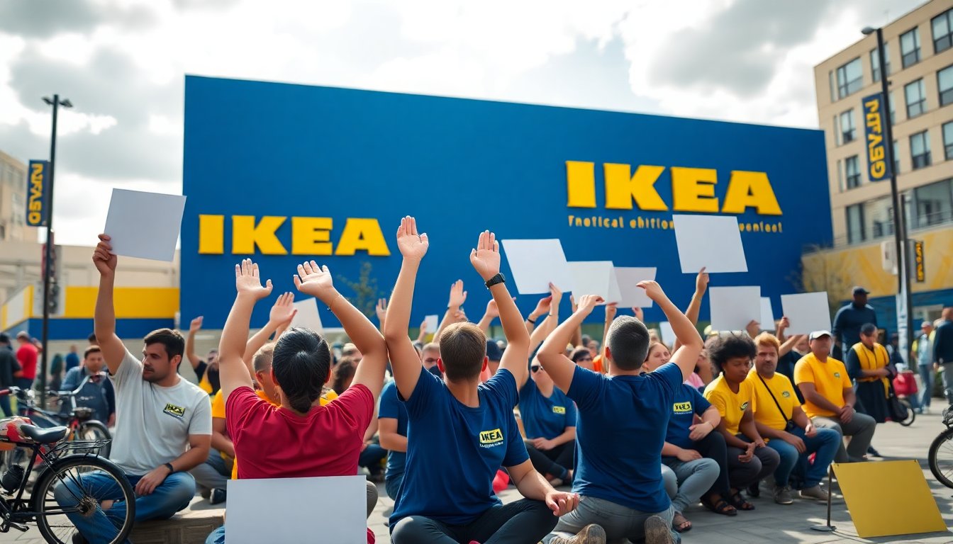 Ikea: Sciopero Nazionale del 5 Dicembre per Diritti e Dignità dei Lavoratori