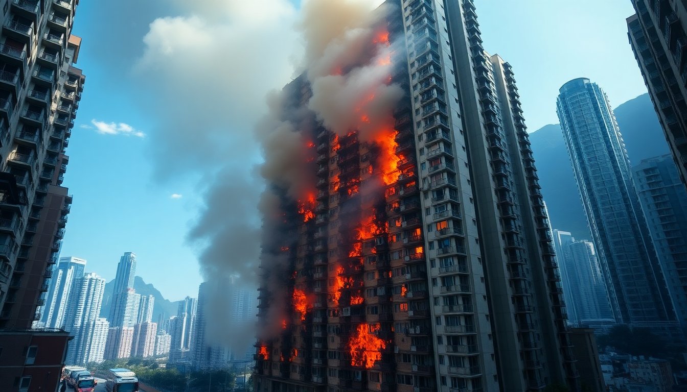 Incendio a Hong Kong: cause, conseguenze e impatti su edilizia e sicurezza