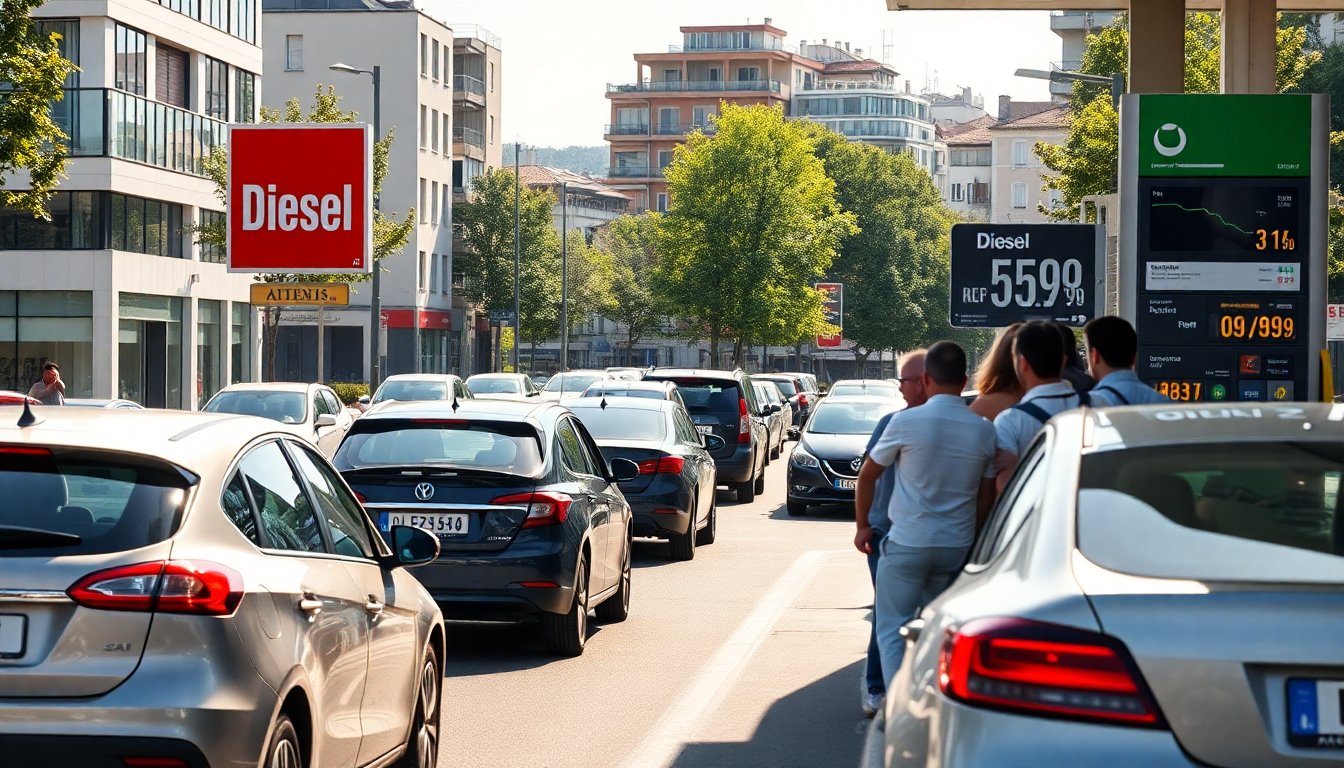 Incremento previsto per rc auto e accise sul gasolio a partire dal 2026