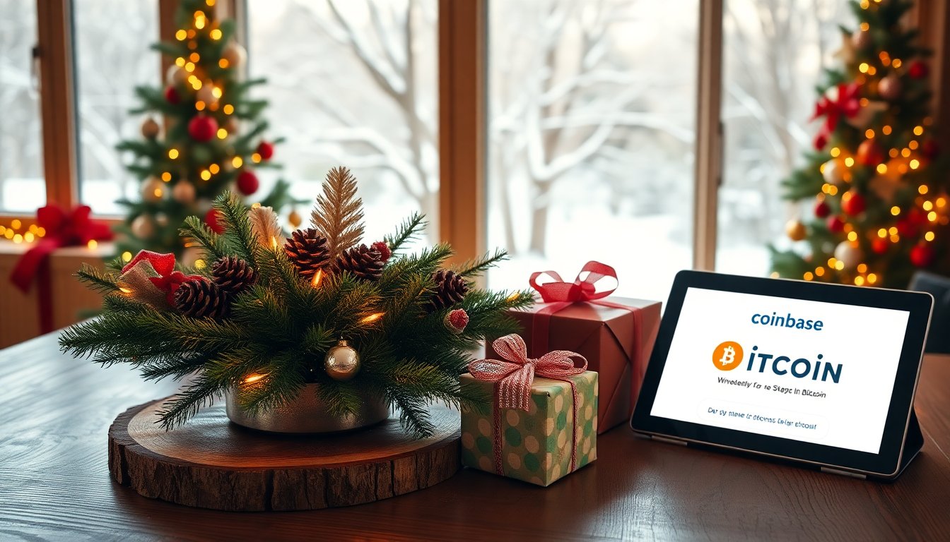 Natale con Coinbase: apri un conto e ricevi fino a 150€ in Bitcoin!