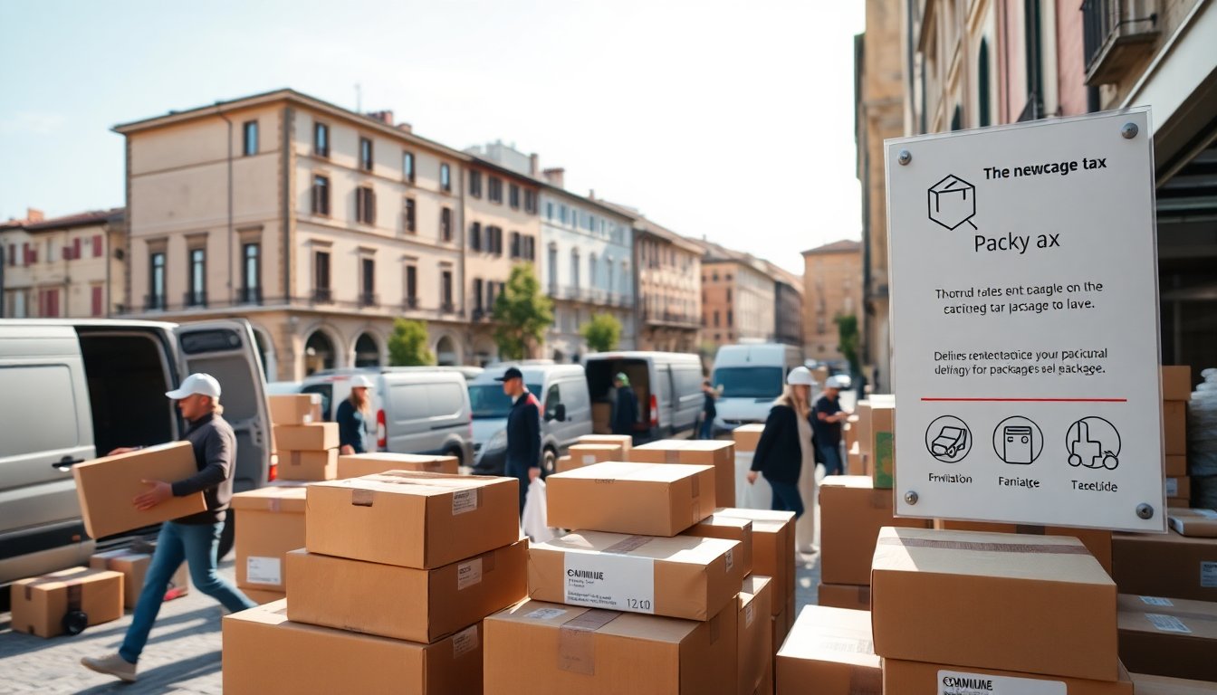 Novità Fiscali in Italia: Aumento della Tobin Tax e Nuova Tassa sui Pacchi