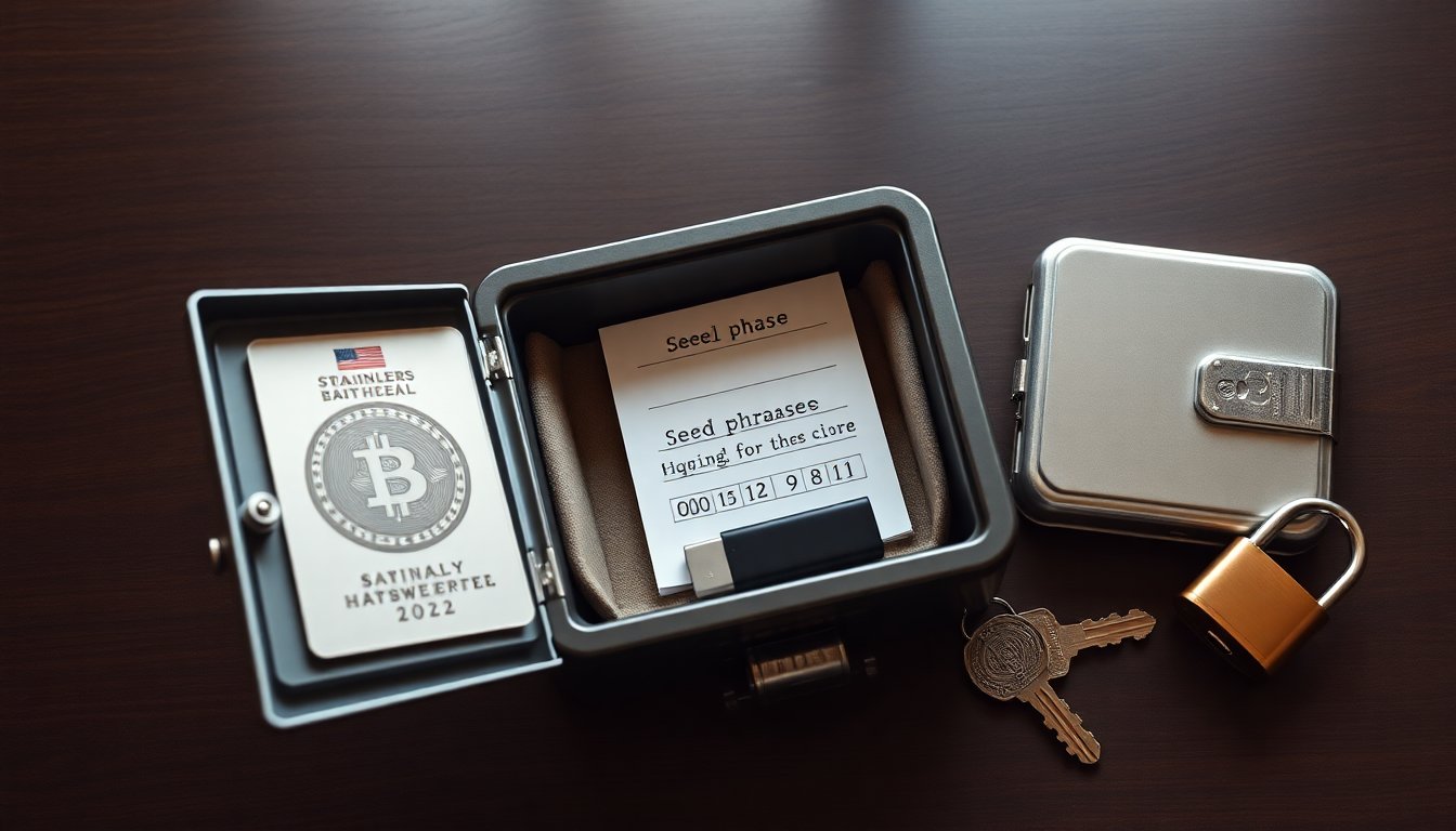 custodia sicura di password e seed phrase per criptovalute 1771034167
