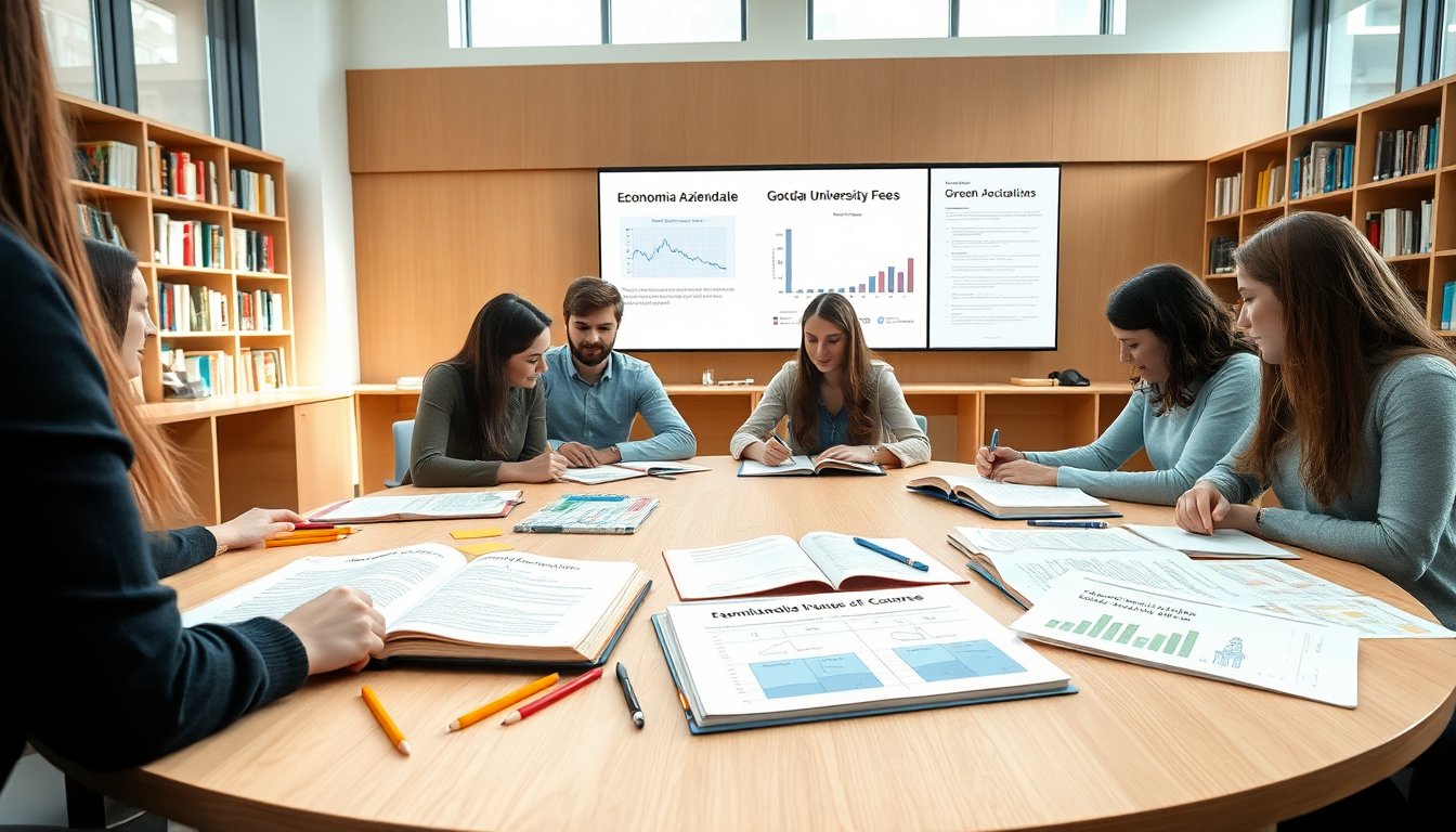 Guida Completa alle Tasse Universitarie per il Corso di Economia Aziendale e Green Economy