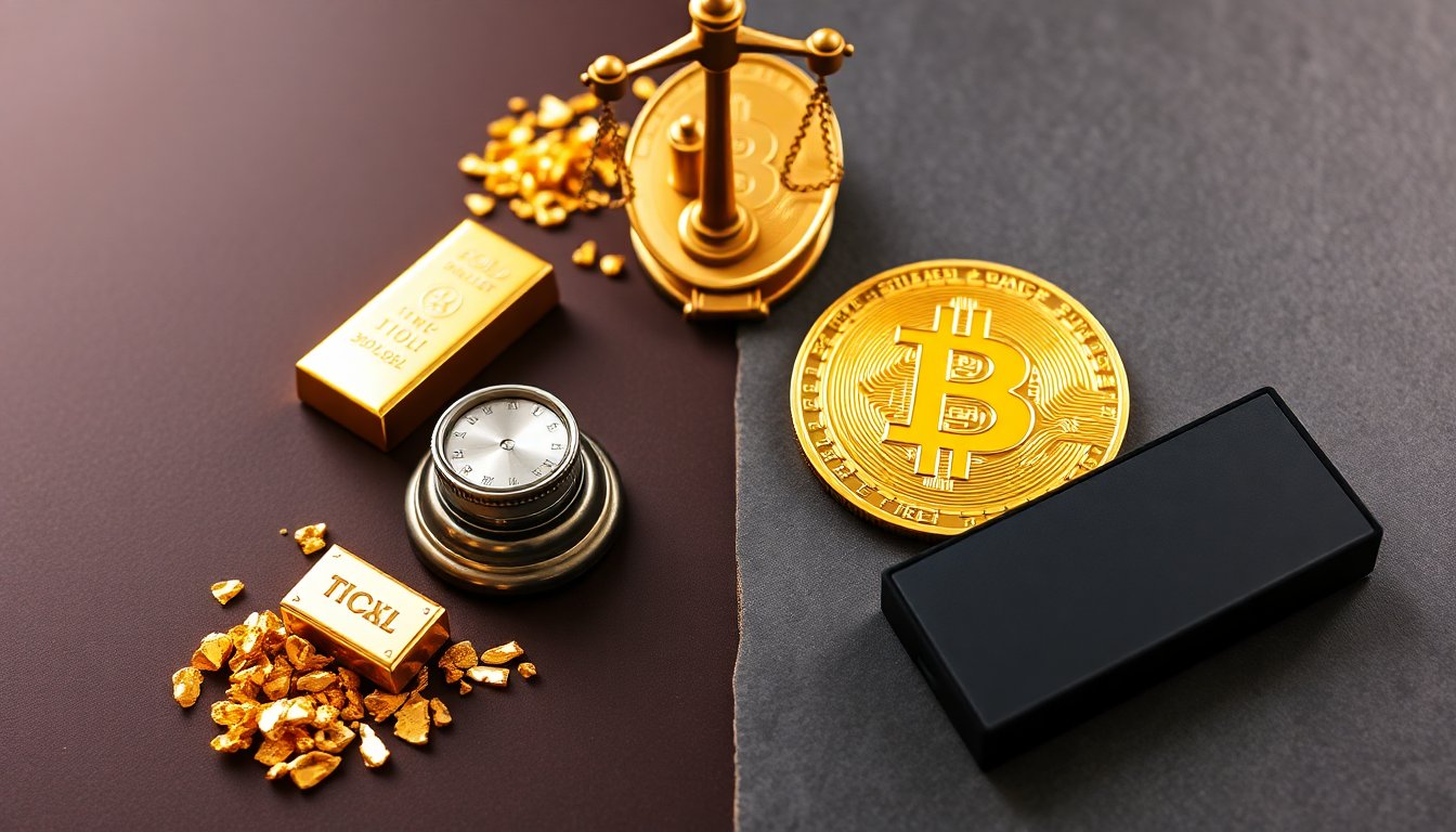 Bitcoin e oro a confronto: la nuova geografia dei beni rifugio