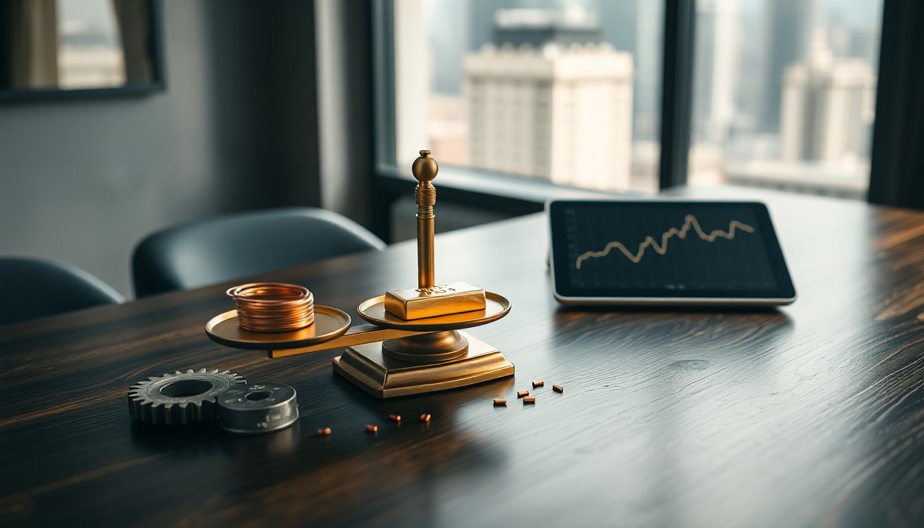 Calo della crescita e mercati volatili: cosa succede a rame e oro