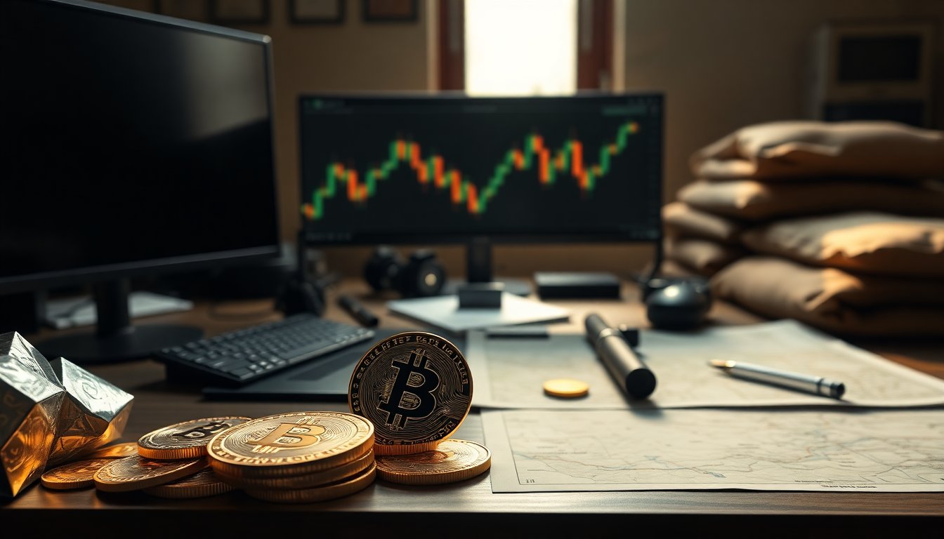 Come la guerra ridefinisce bitcoin, oro e strategia di portafoglio