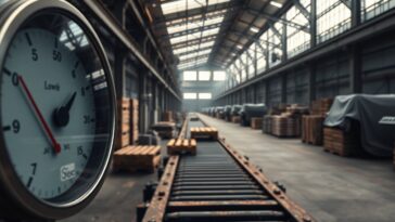 Calo della produzione manifatturiera e utilizzo della capacità sotto le attese