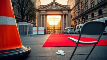 Viabilità sospesa in centro per l'apertura della caserma Guardia di Finanza