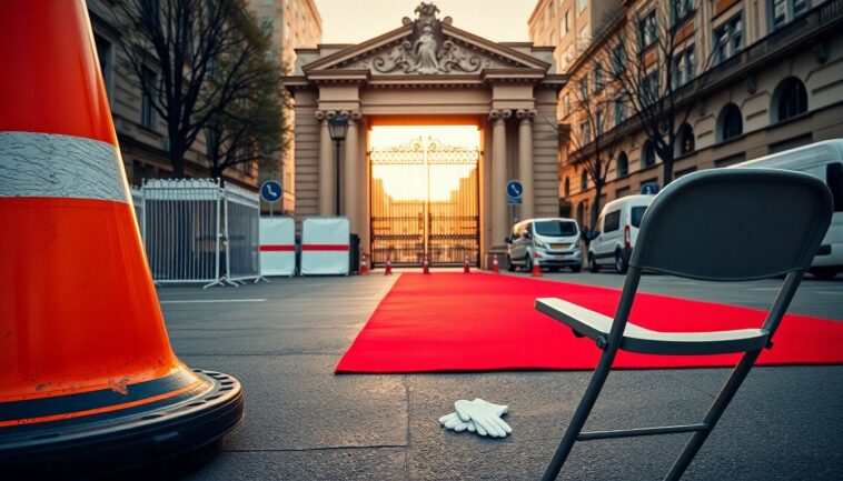 Viabilità sospesa in centro per l'apertura della caserma Guardia di Finanza